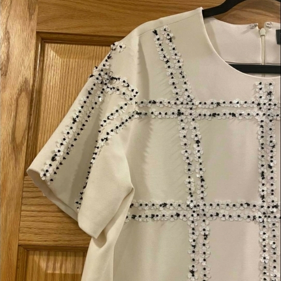 Sachin & Babi "Isabella" Floral-Check Pattern Dres - Picture 9 of 16